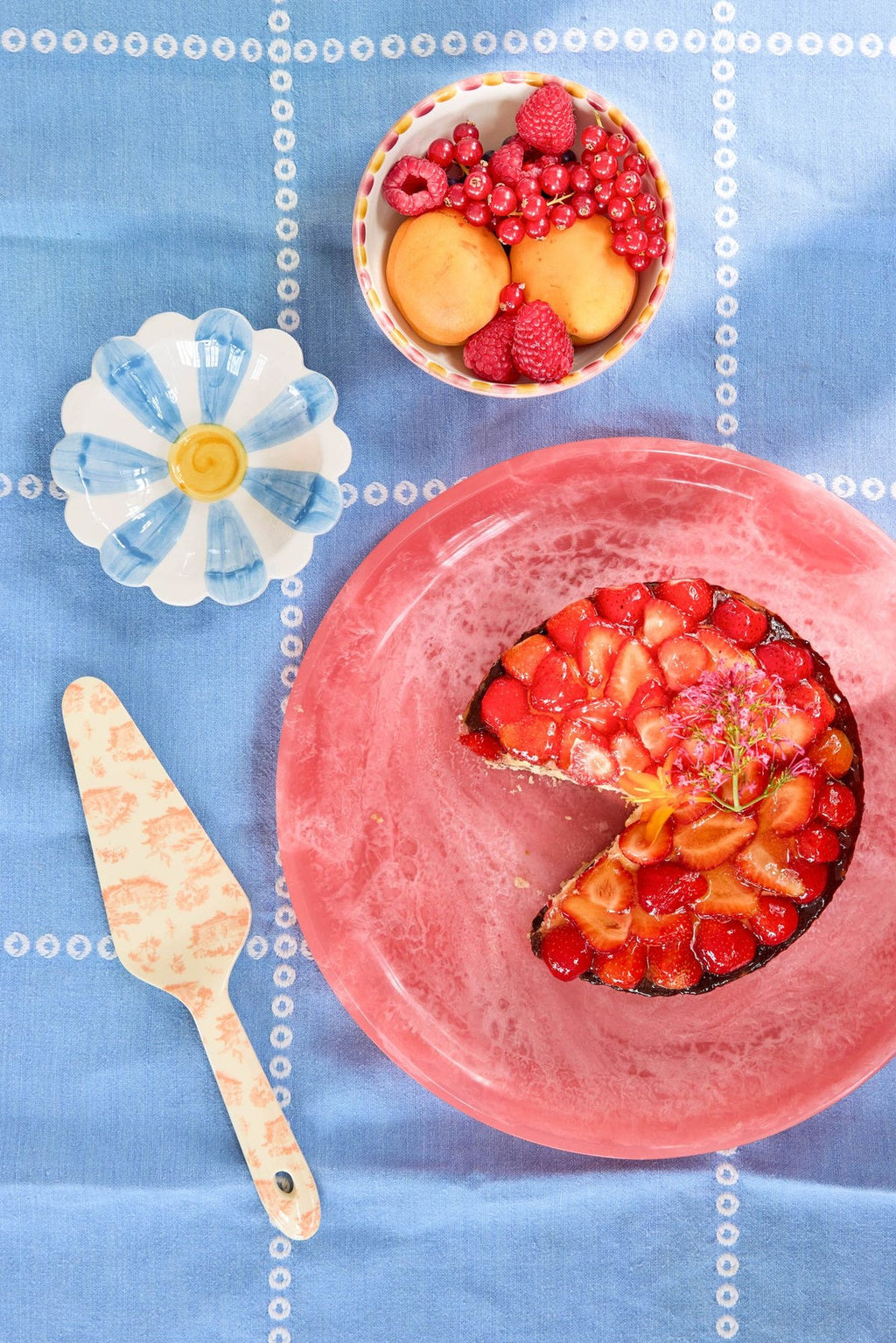 RICE Roze Resin Dienblad