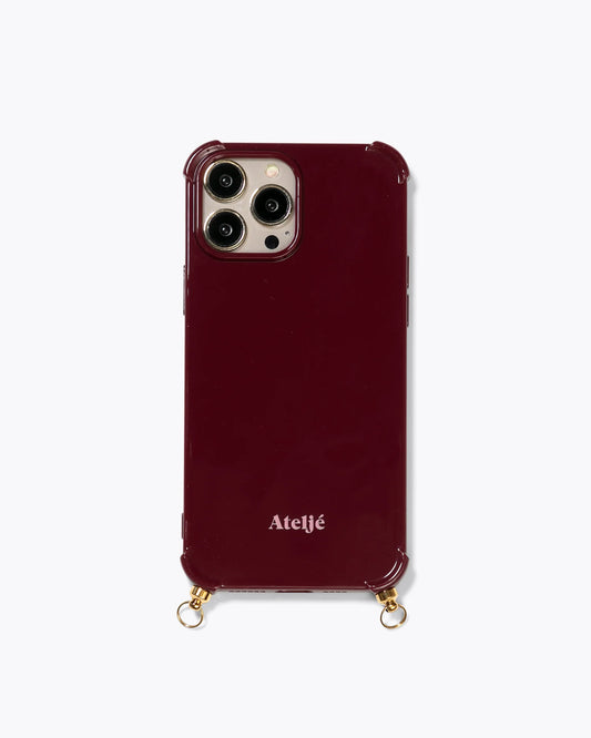 Bold Burgundy Case