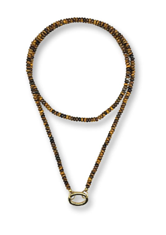 Bonnie Studios Roger Long Brown Ketting