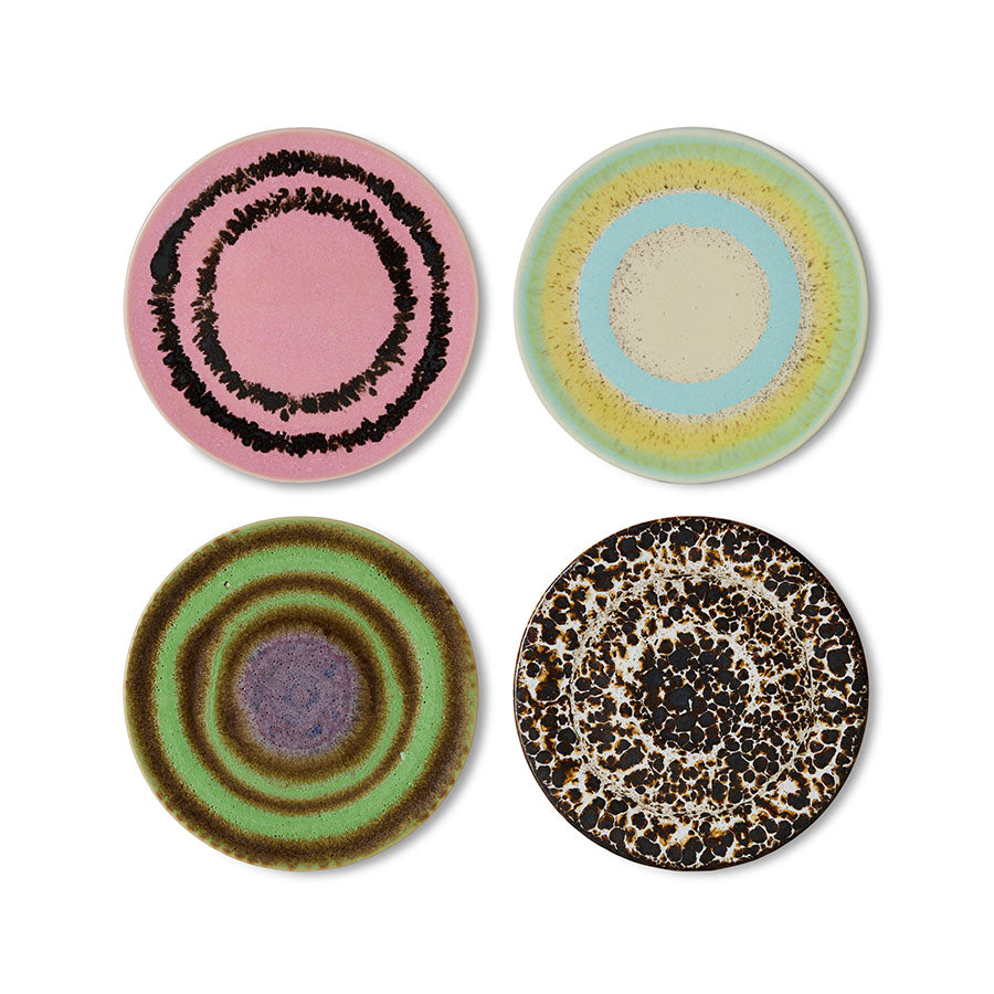 HKLIVING 70’s Ceramics pre-order coasters Final touch, set of 4