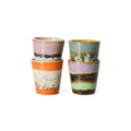 HKLIVING 70’s Ceramics pre-order ristretto mugs Nostalgia set of 4