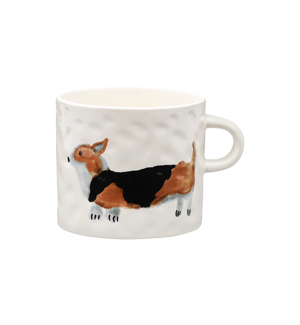 Anna + Nina Corgi Tea Mug