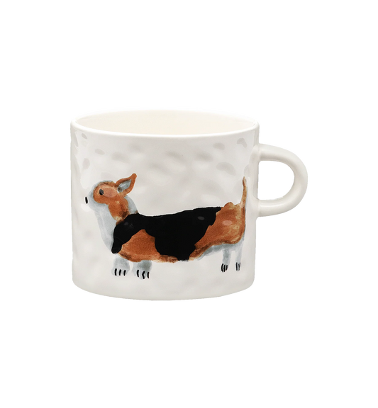 Anna + Nina Corgi Tea Mug