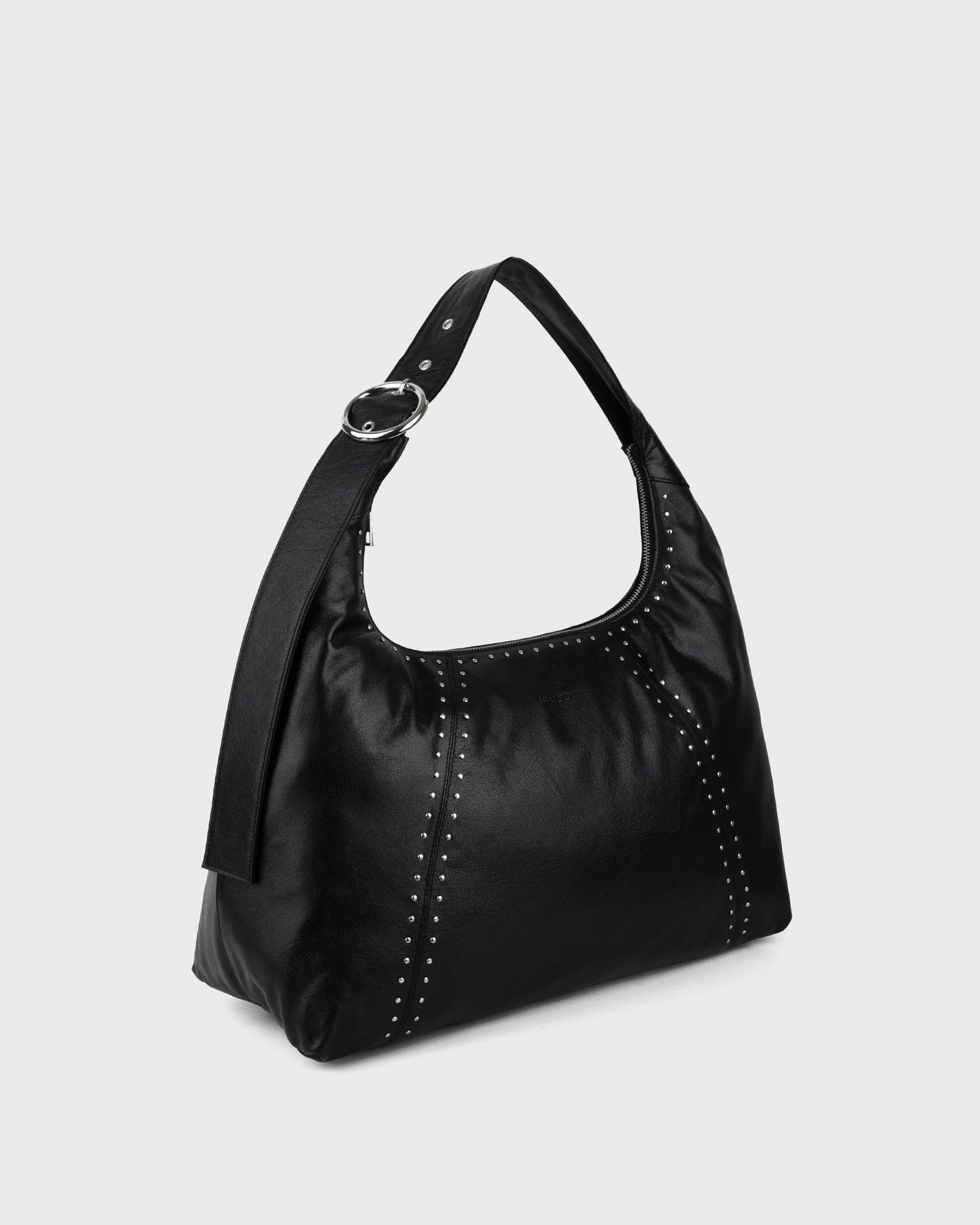 Núnoo Maxi Dandy Buckle Rivet Mountain Black