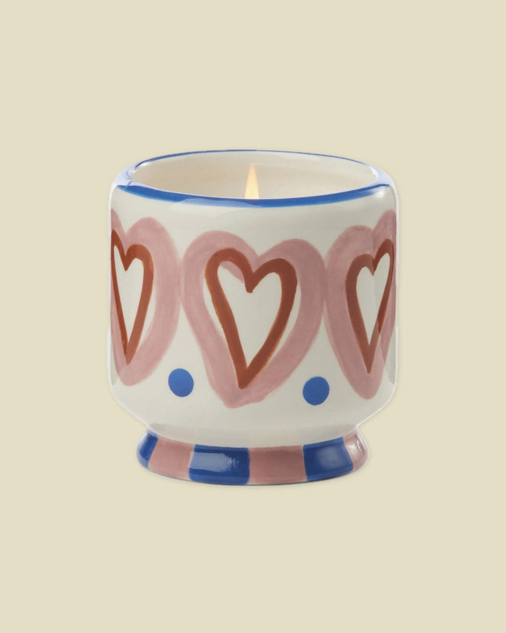 A Dopo Heart Rosewood & Vanilla Candle