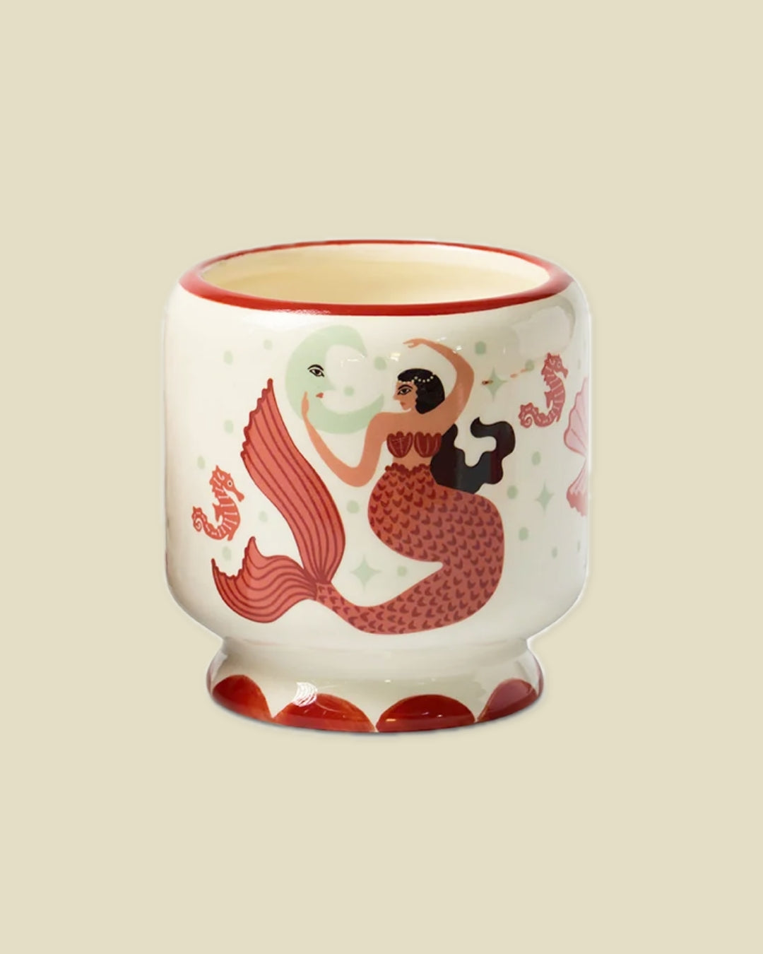 A Dopo Mermaid Ginger & Teak Candle