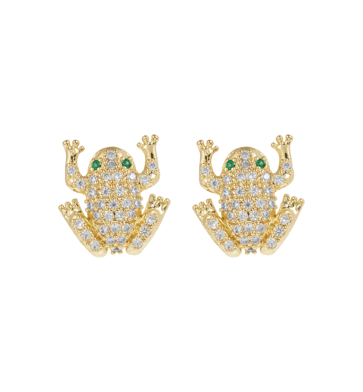 Anna + Nina Enchanted Froggies Studs