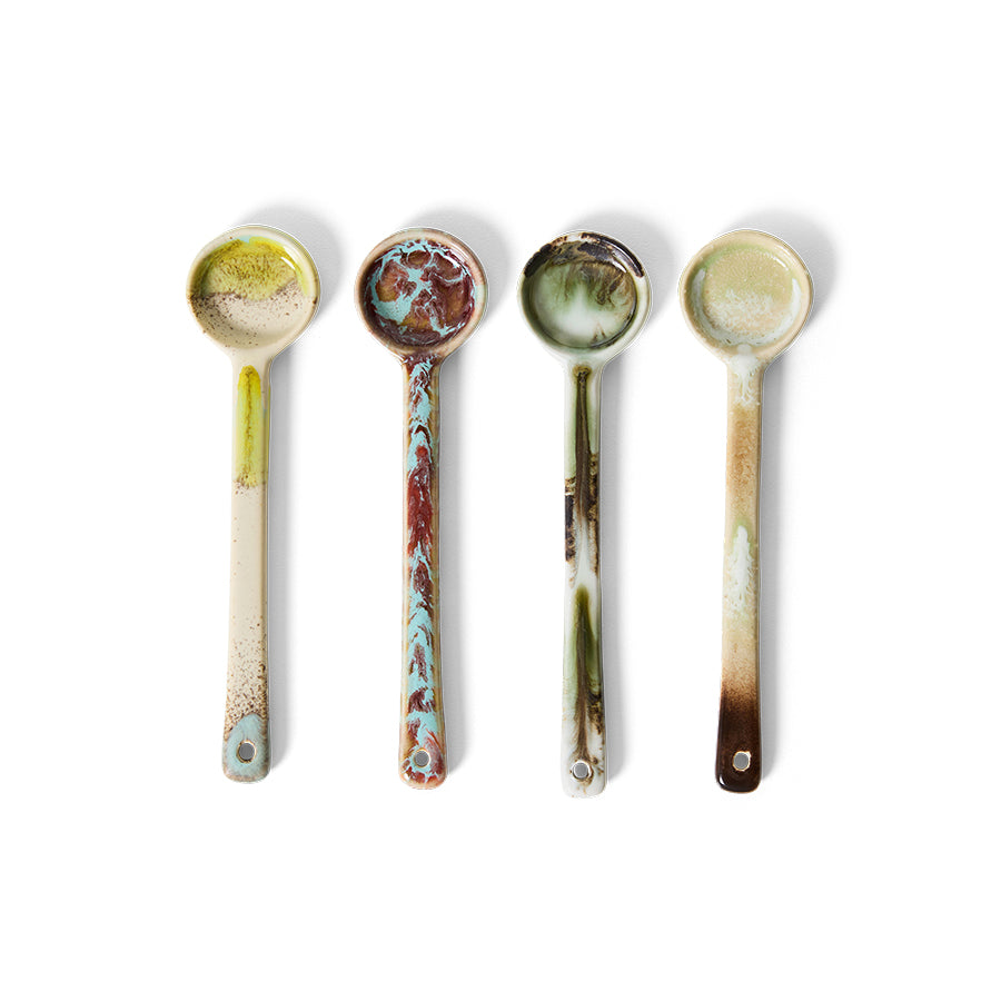 Set of 4 Blend spoons 