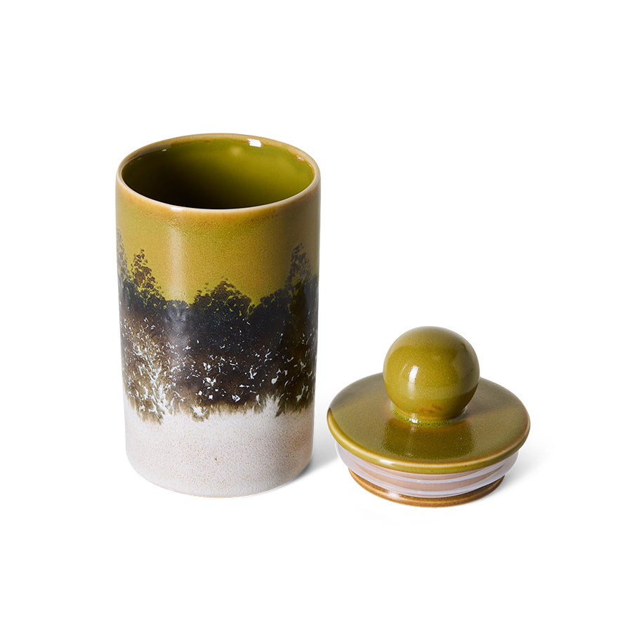 HKLIVING 70’s Ceramics pre-order storage jar
truffle medium