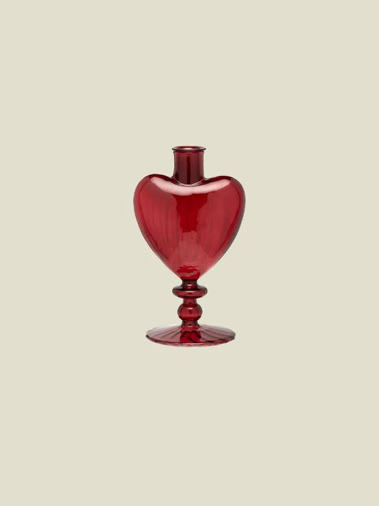 Maroon Candle Holder