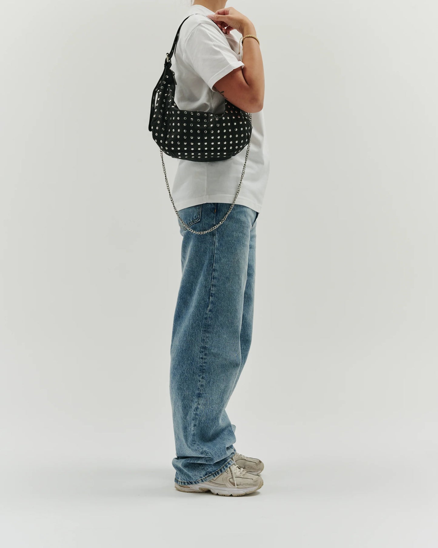 Dagmar Rivet Washed Black