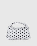 Dandy Buckle Polka White &amp; Black