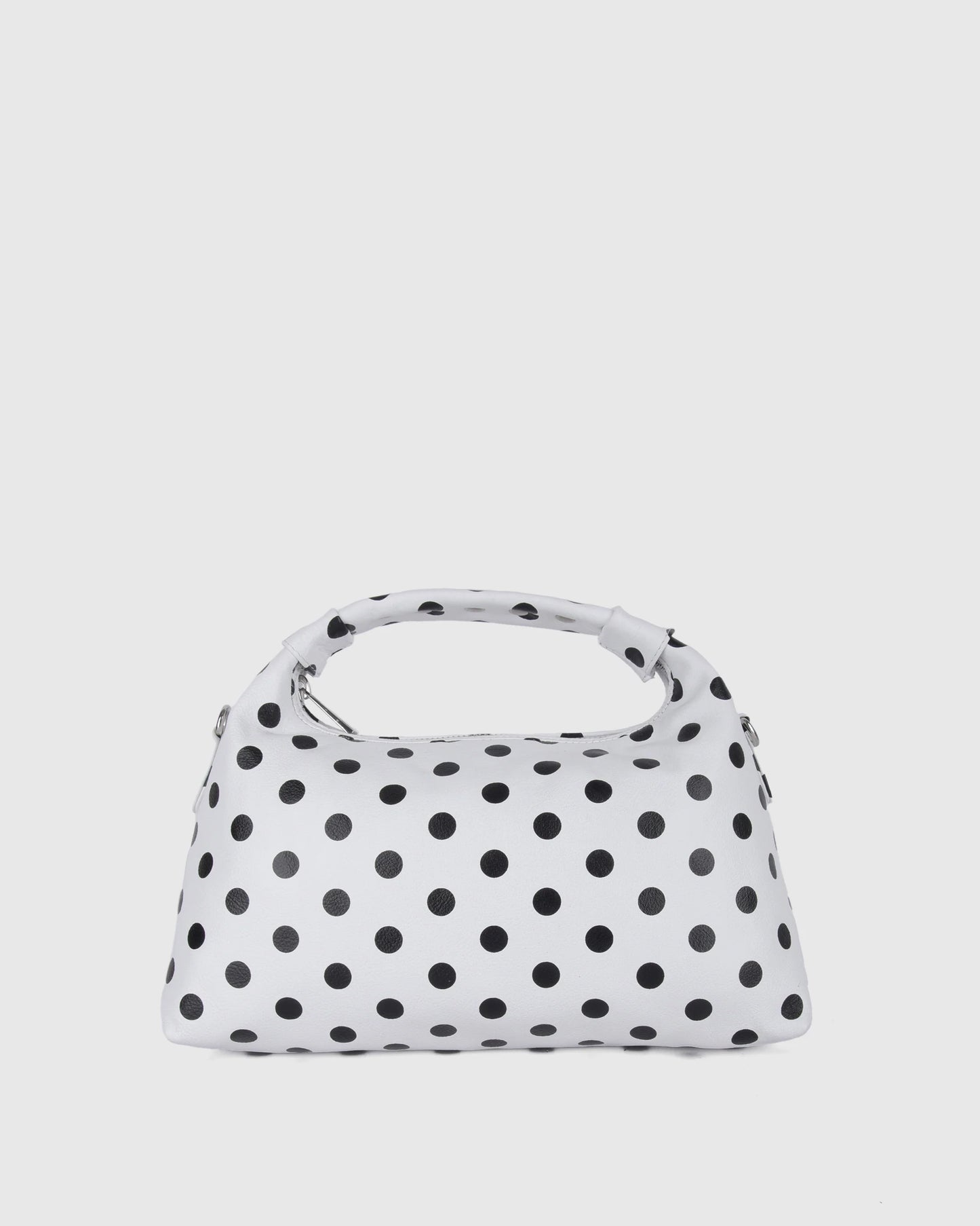 Dandy Buckle Polka White & Black