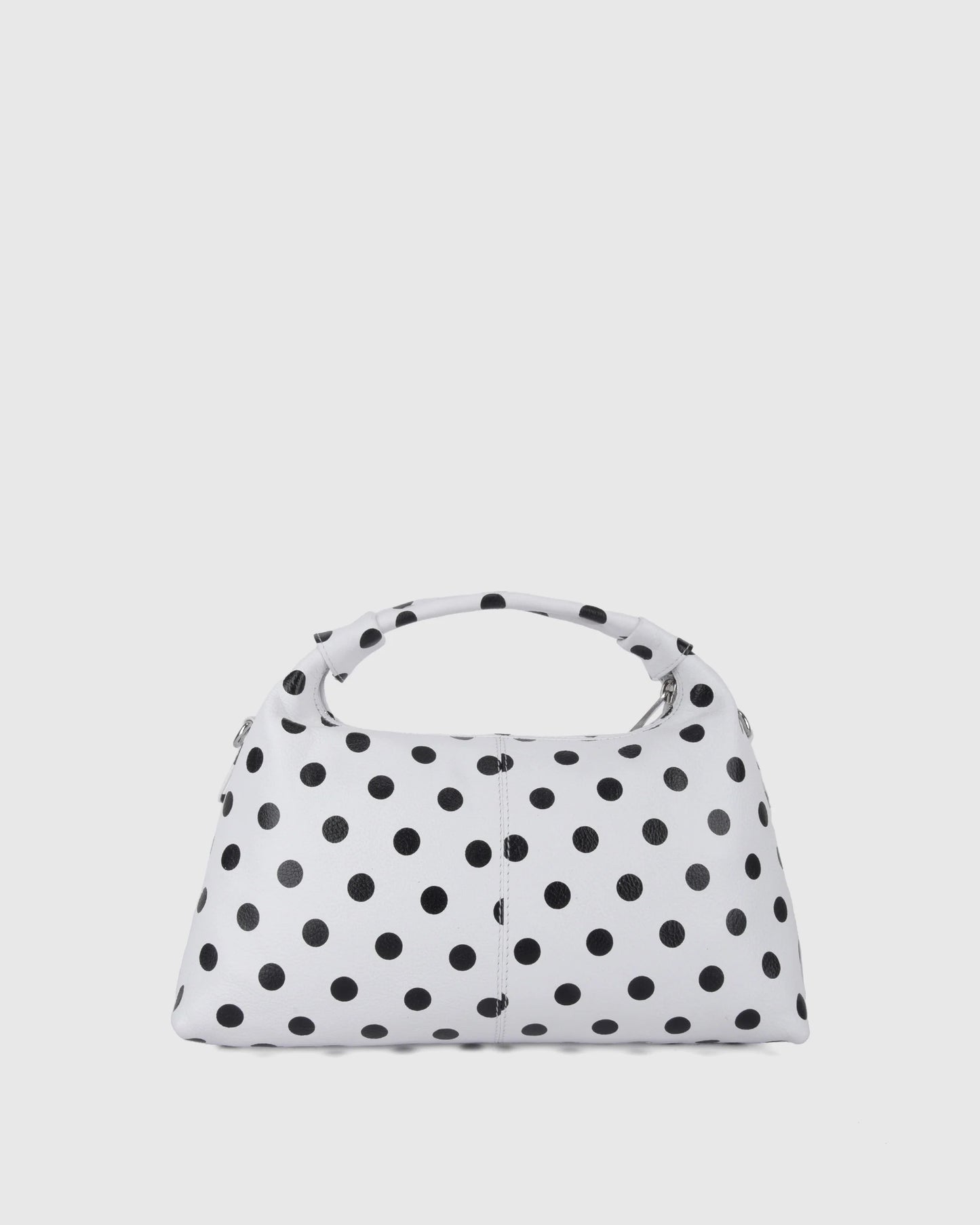 Dandy Buckle Polka White & Black