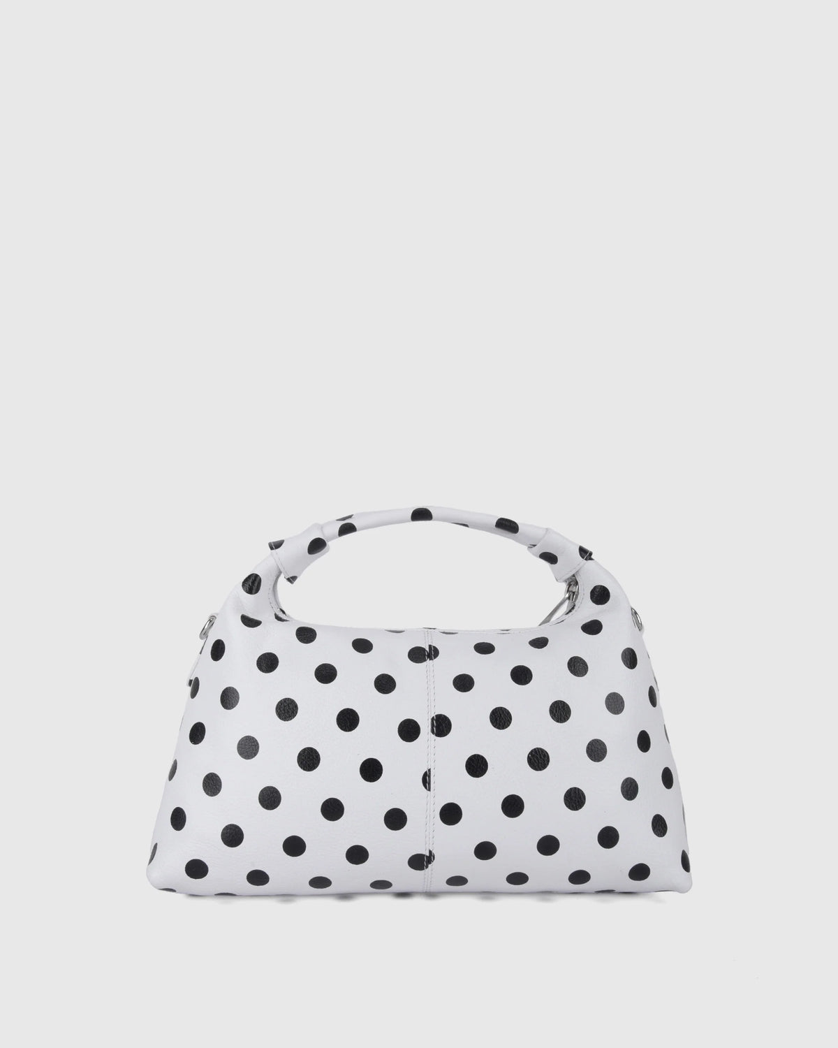 Dandy Buckle Polka White &amp; Black