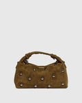 Núnoo Dandy Rivet Suede Dusty Olive