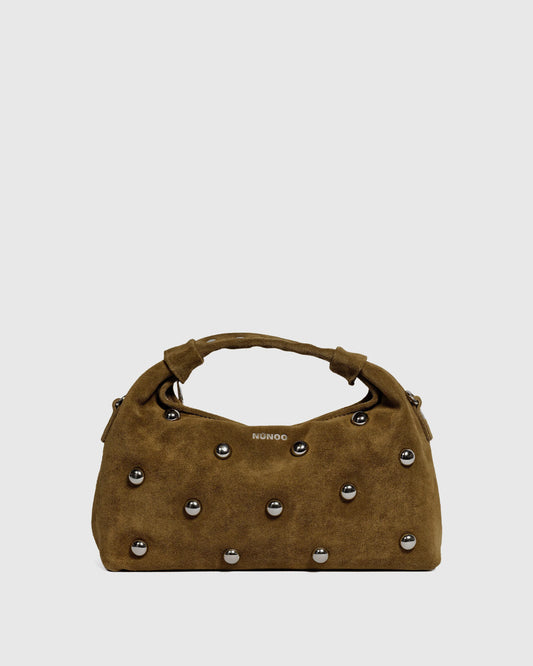 Núnoo Dandy Rivet Suede Dusty Olive