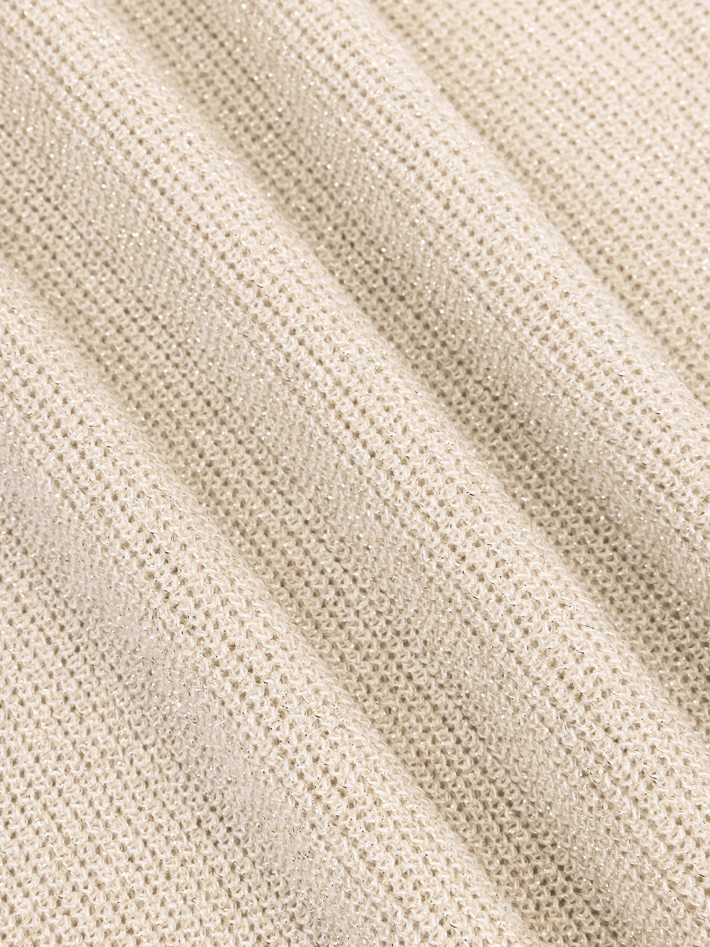 YDENCE Knitted Top Lux Ecru