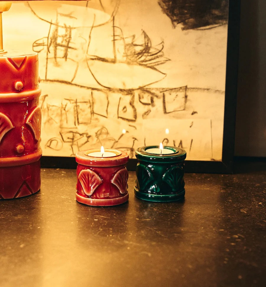 Anna + Nina Laurel Shell Tealight Holder