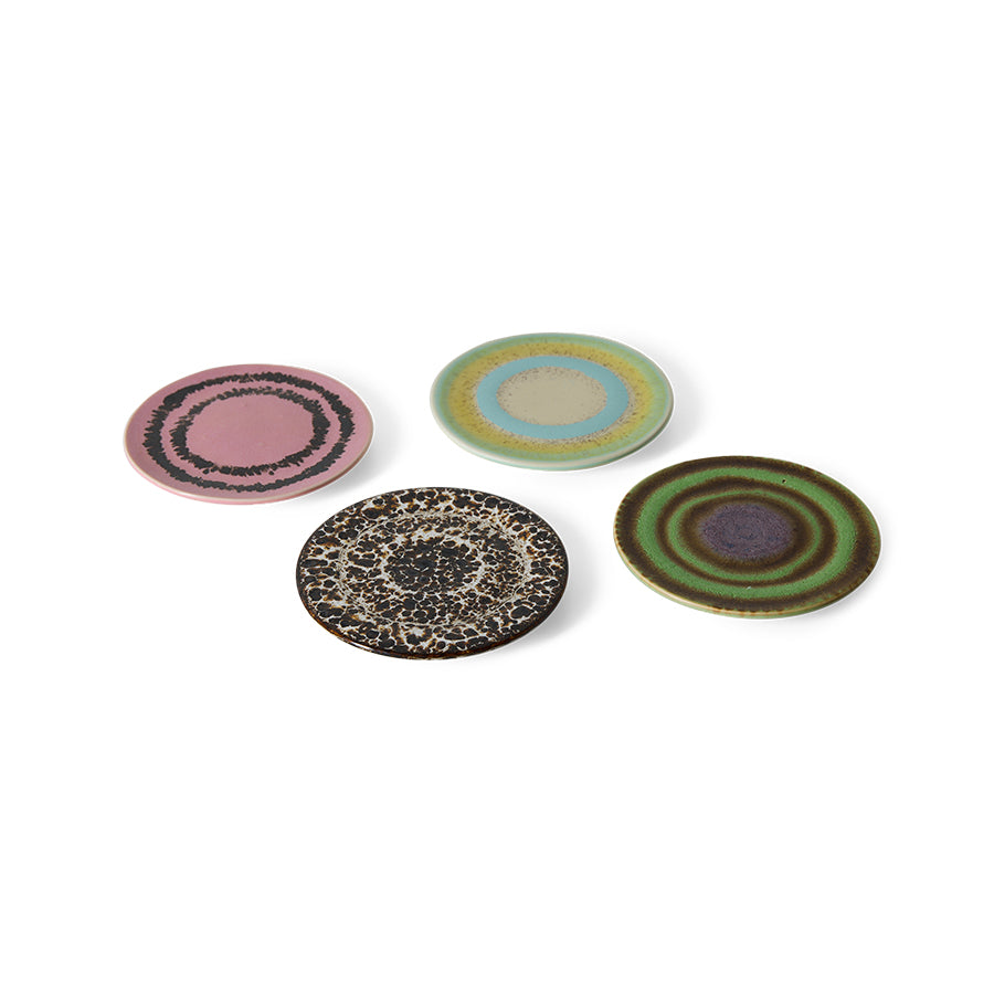 HKLIVING 70’s Ceramics pre-order coasters Final touch, set of 4
