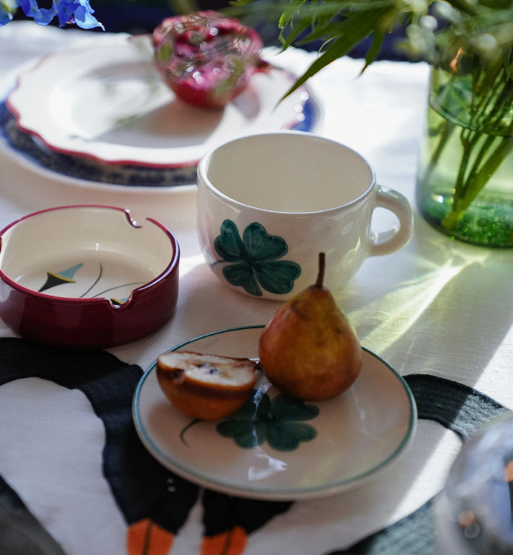 Anna + Nina Shamrock Cappuccino Mug