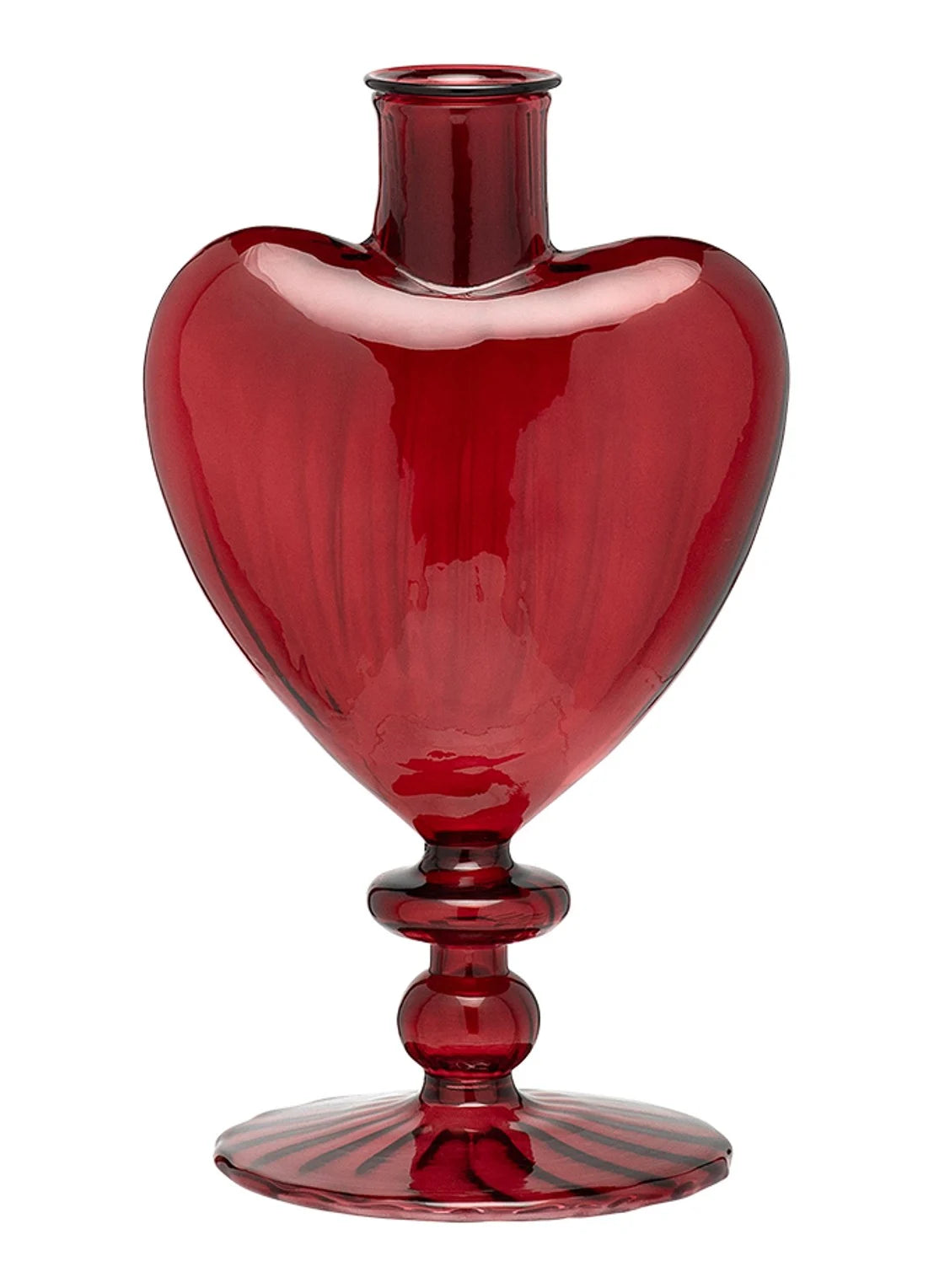 Maroon Candle Holder