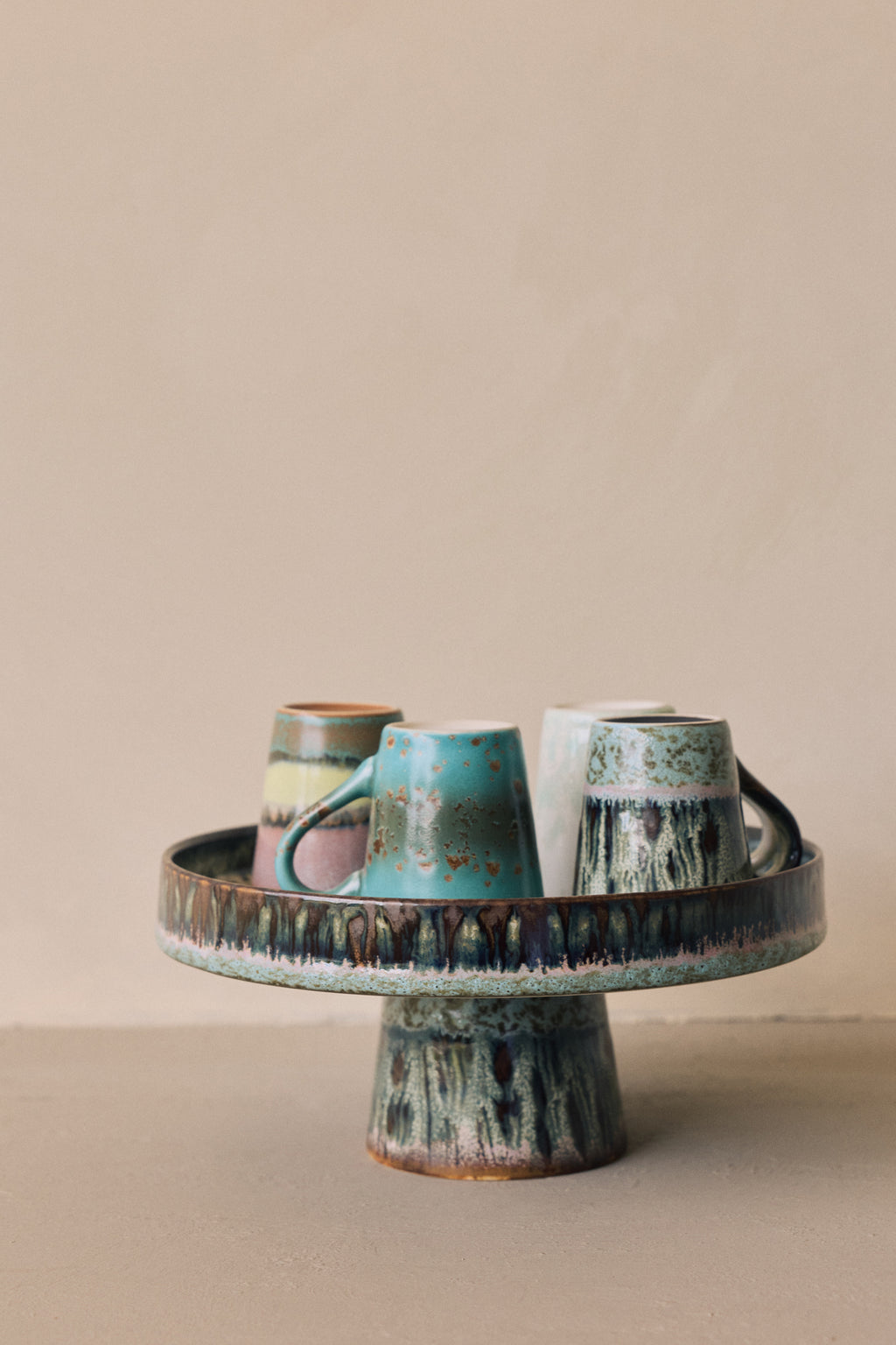 HKLIVING 70’s Ceramics pre-order bowl on base birthstone