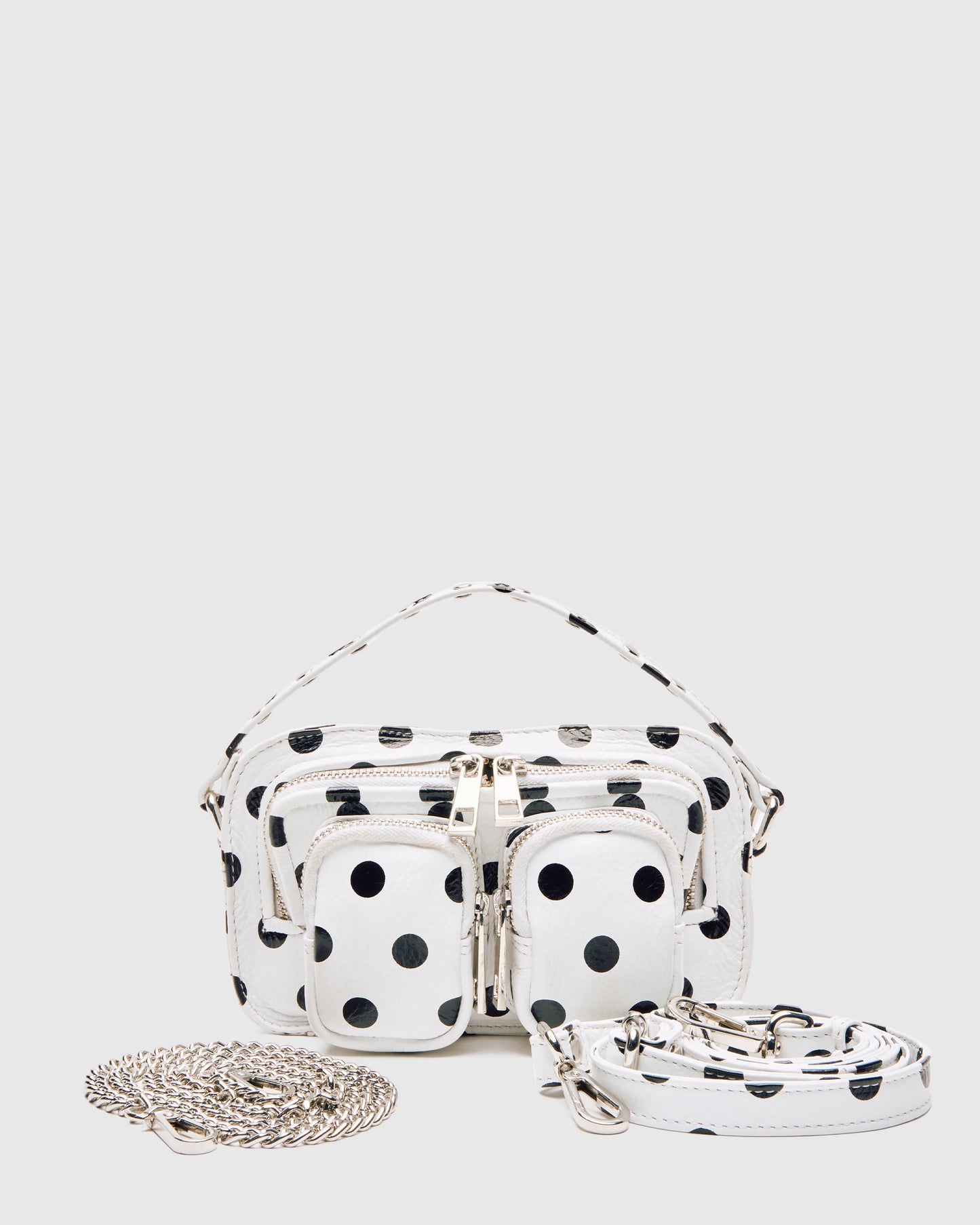 Núnoo Helena Polka White & Black