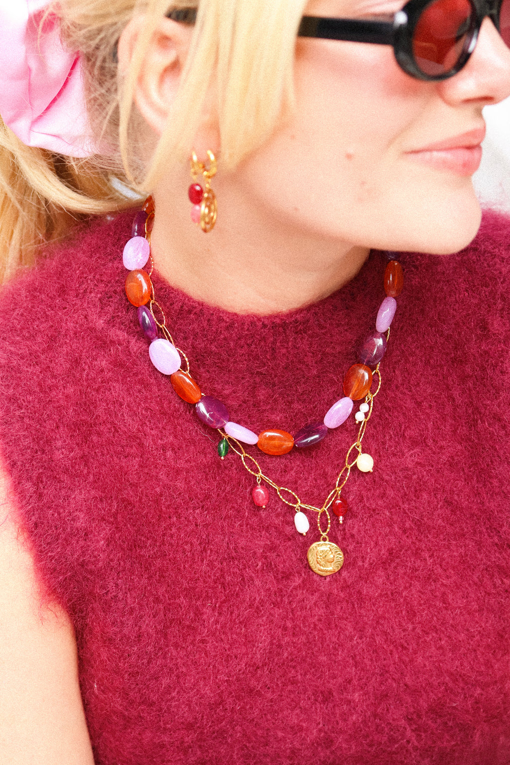 Wild Violet Necklace 