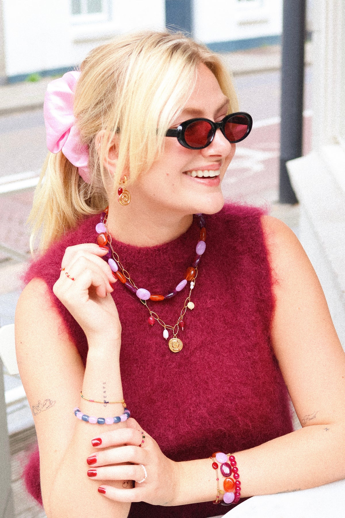 Wild Violet Armband