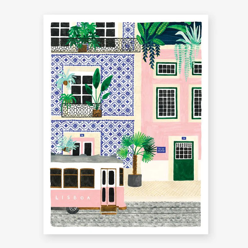Lisboa Poster Large