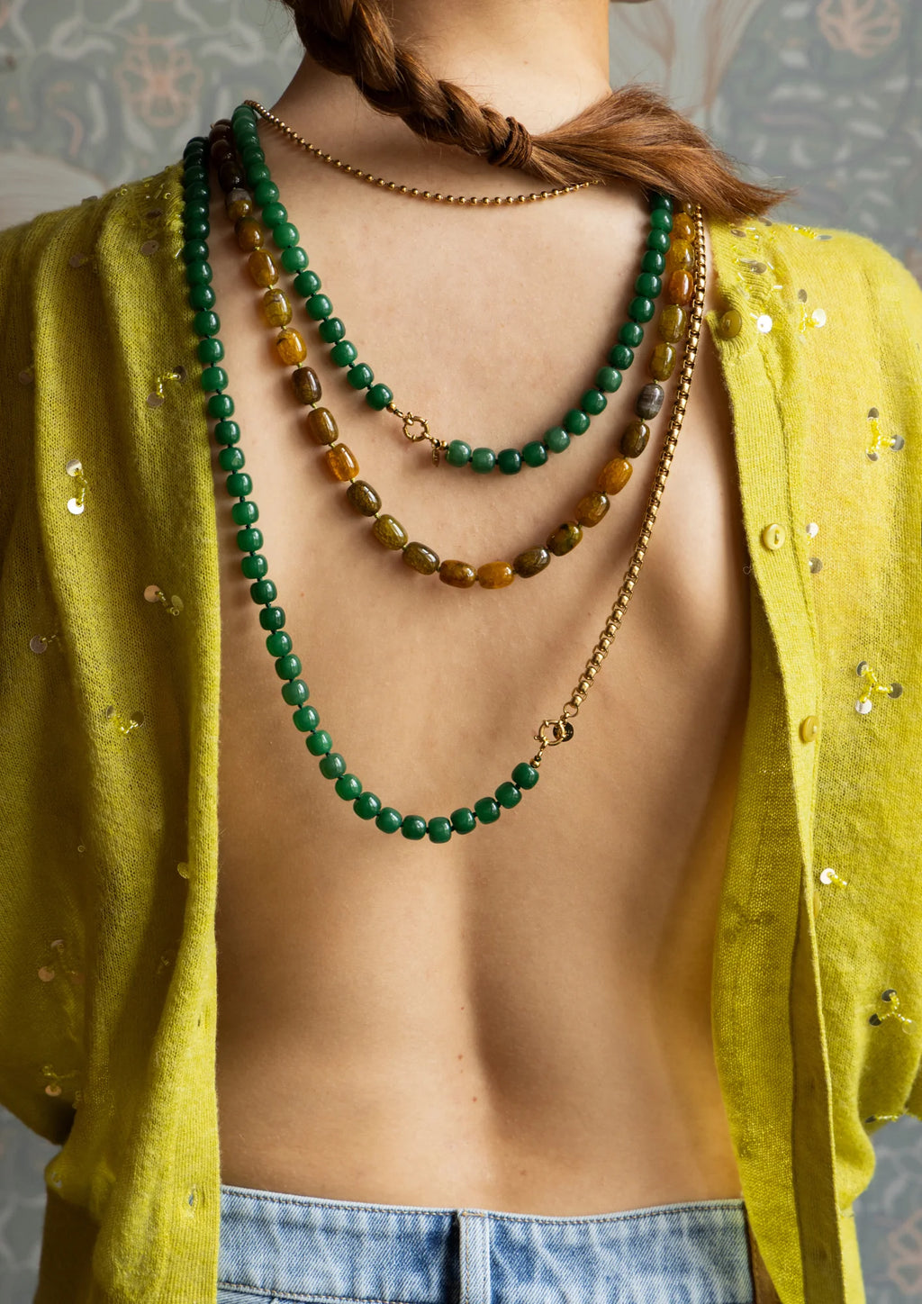Bonnie Studios Bobby Forest Groene Necklace