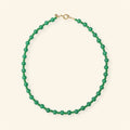 Green Fuchsia Necklace
