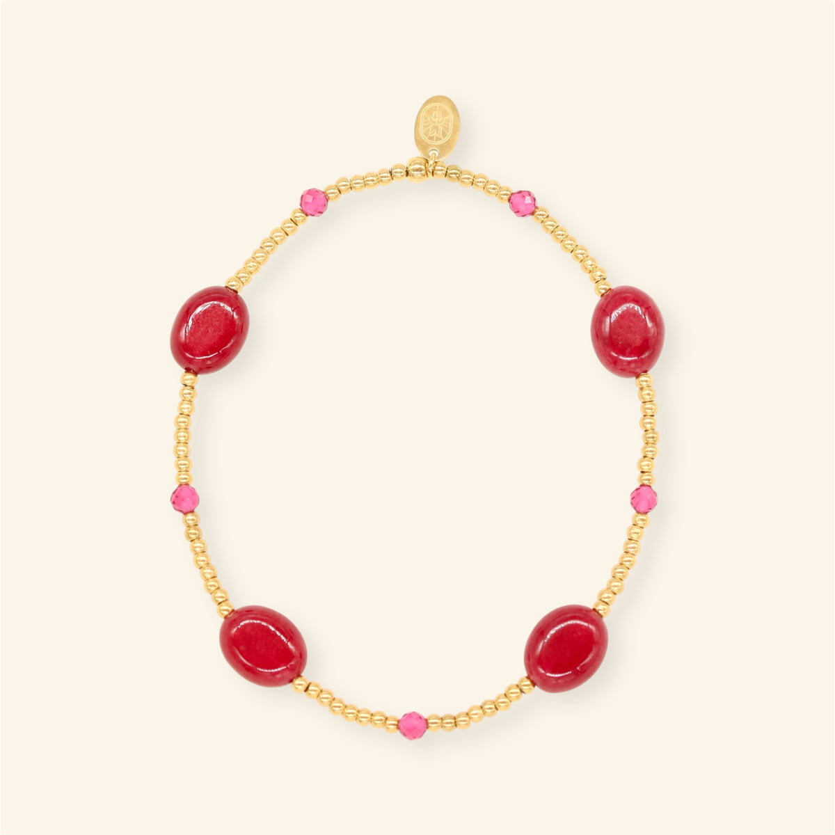 Emerald Gemstone armband