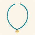 Indigo Heart Necklace 