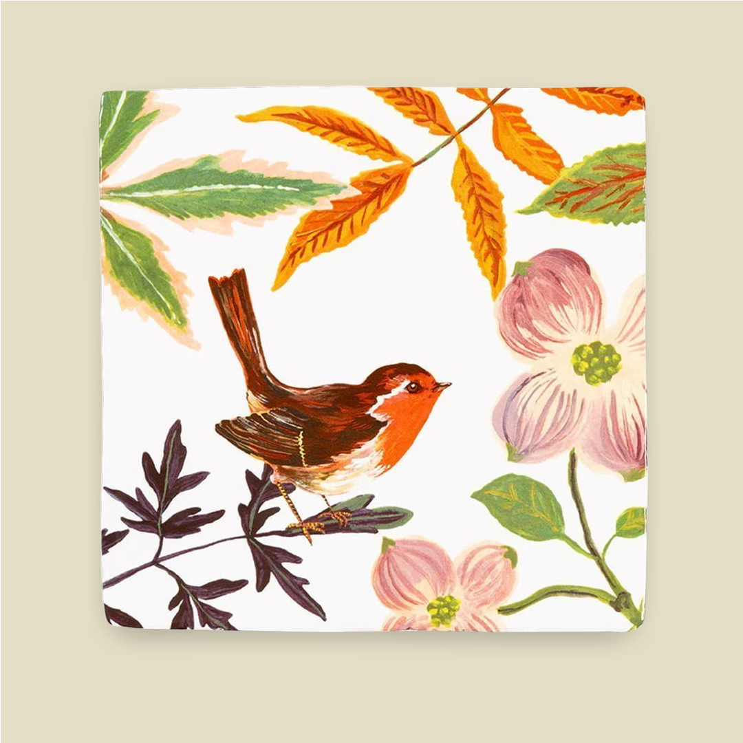 Tussen de blaadjes Tegel