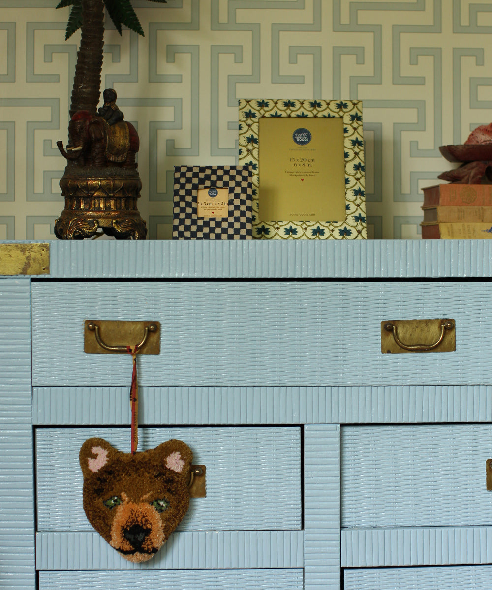 Archie Bear Dierenkop hanger