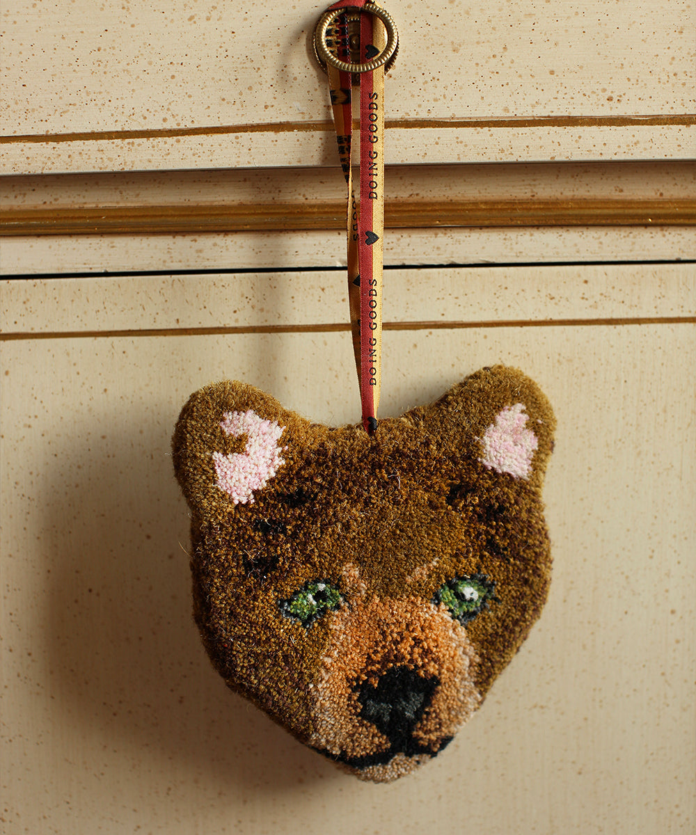 Archie Bear Dierenkop hanger