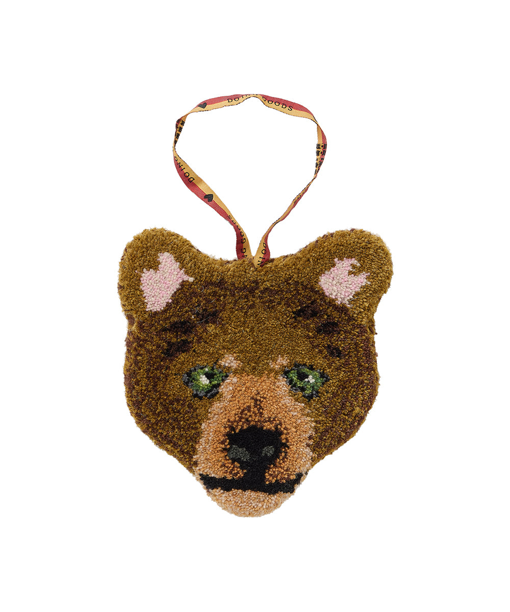 Archie Bear Dierenkop hanger