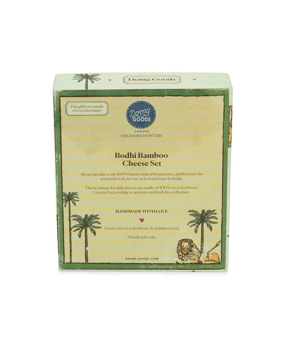 Bodhi Bamboo Cheese set Gift box 