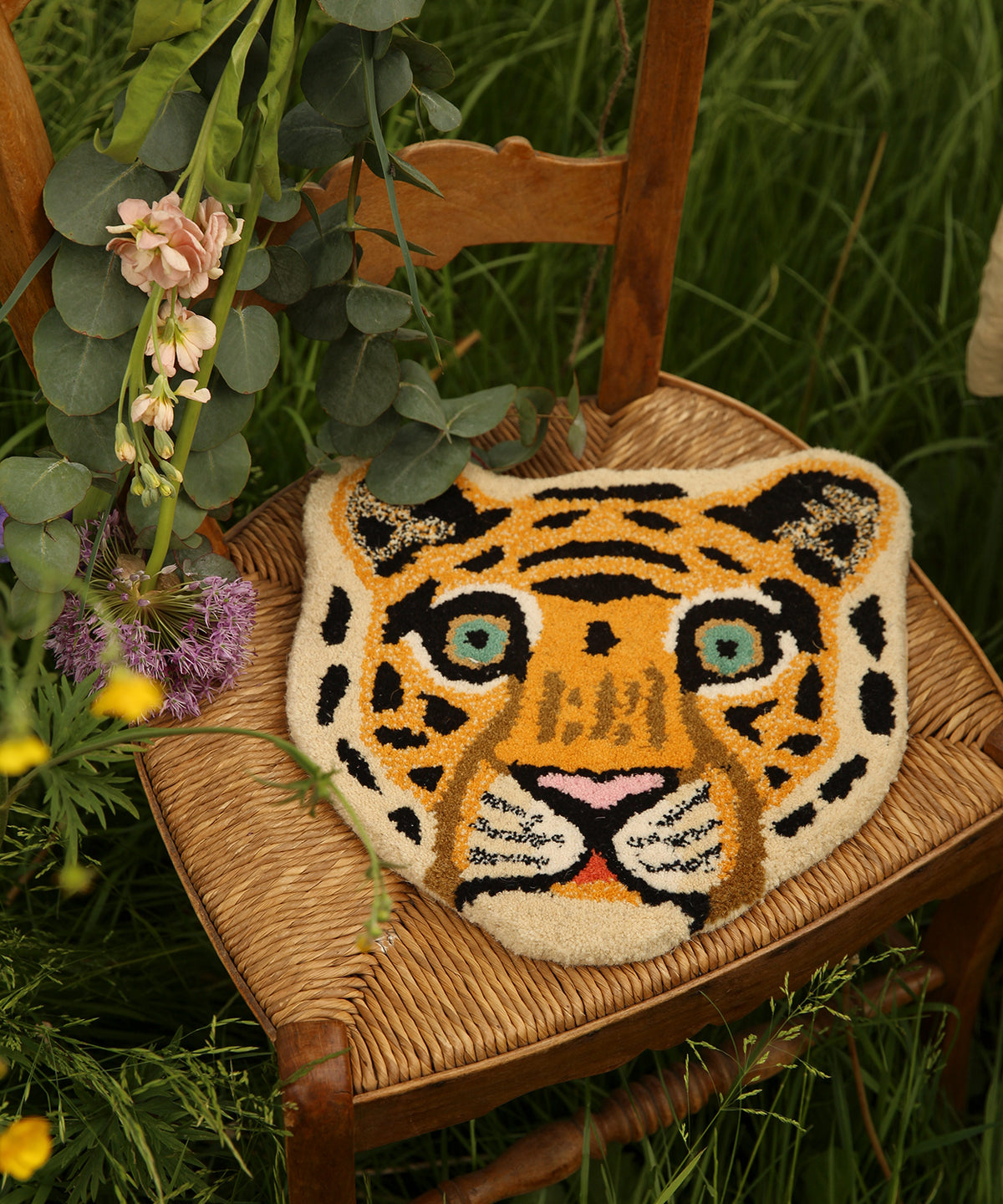 Doing Goods Cloudy Tiger Dierenkop groot