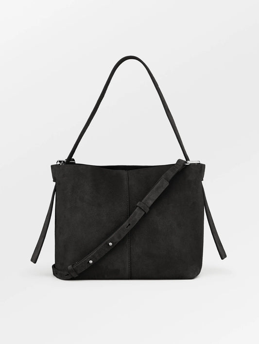 Suede Fraya Bag Zwart