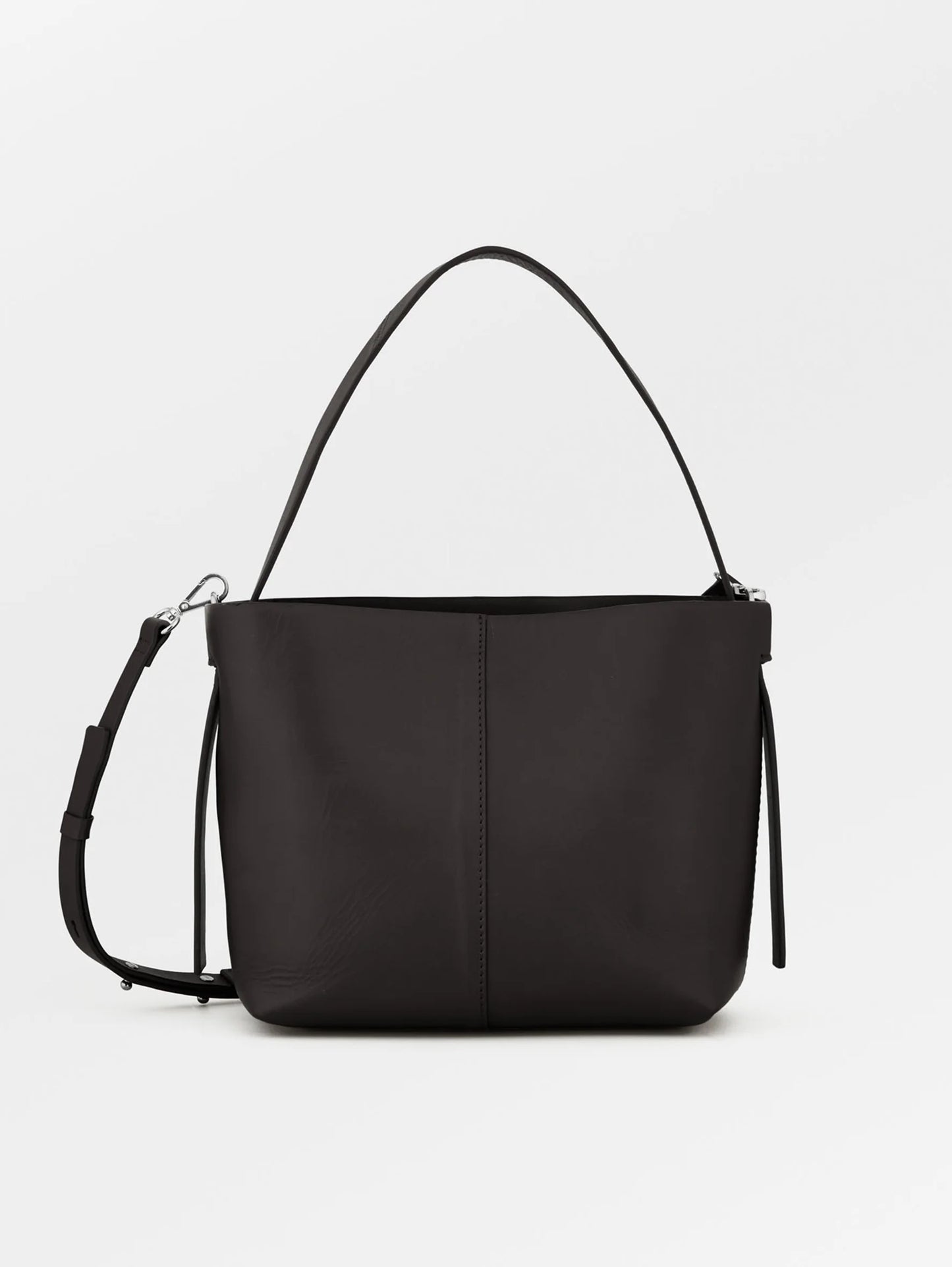 Leren Fraya Bag Zwart