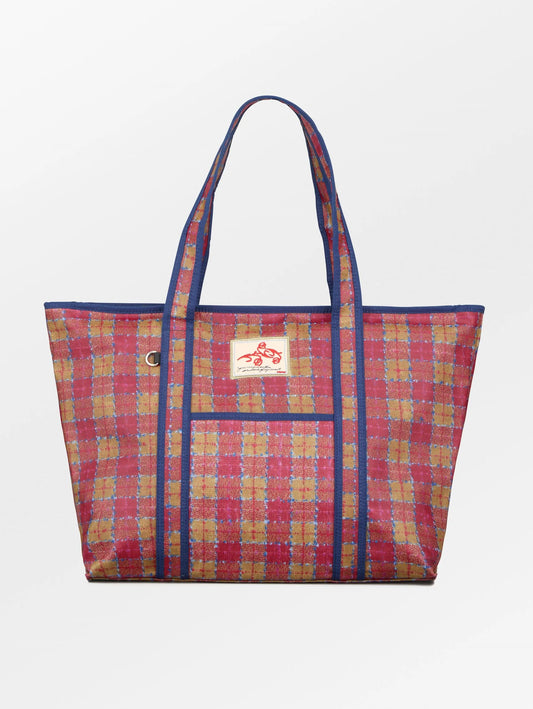 Checky Coated Aubrey Tas