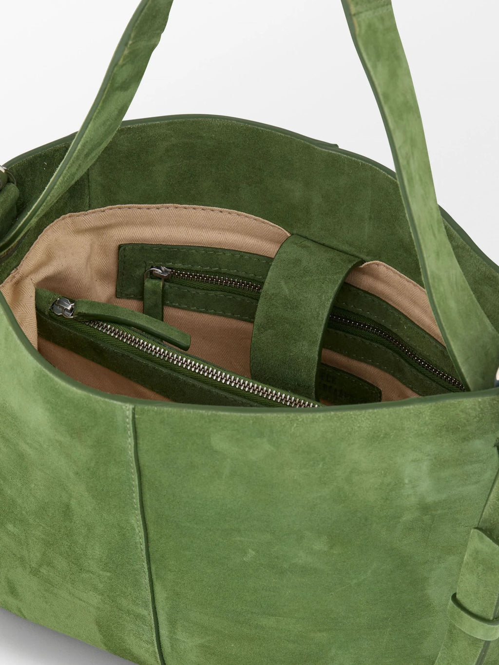 Becksöndergaard Suede Fraya Bag Groen