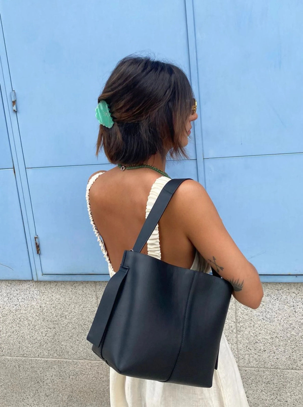 Becksöndergaard Leren Fraya Bag Zwart