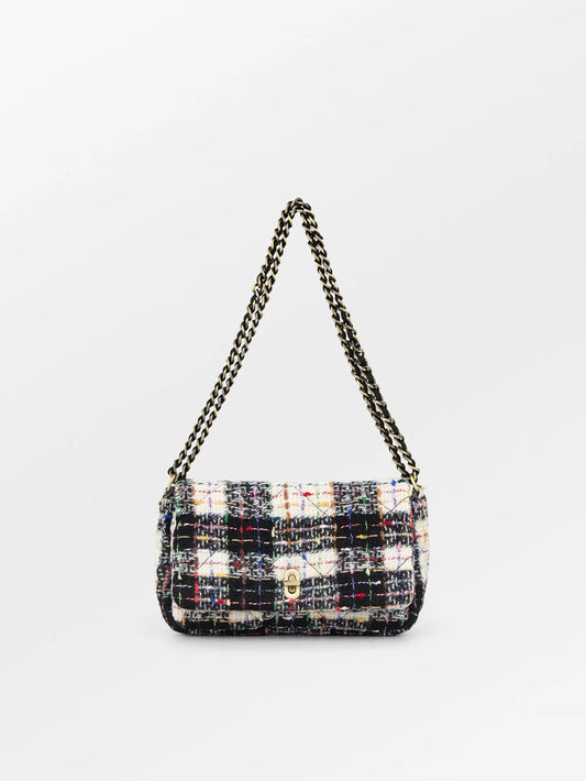 Boucle Checked Hollis Bag