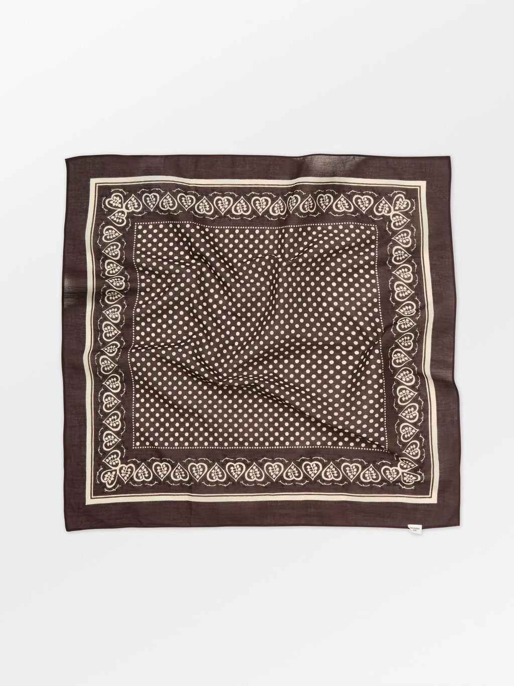 Hearty Cotta Scarf Brown 