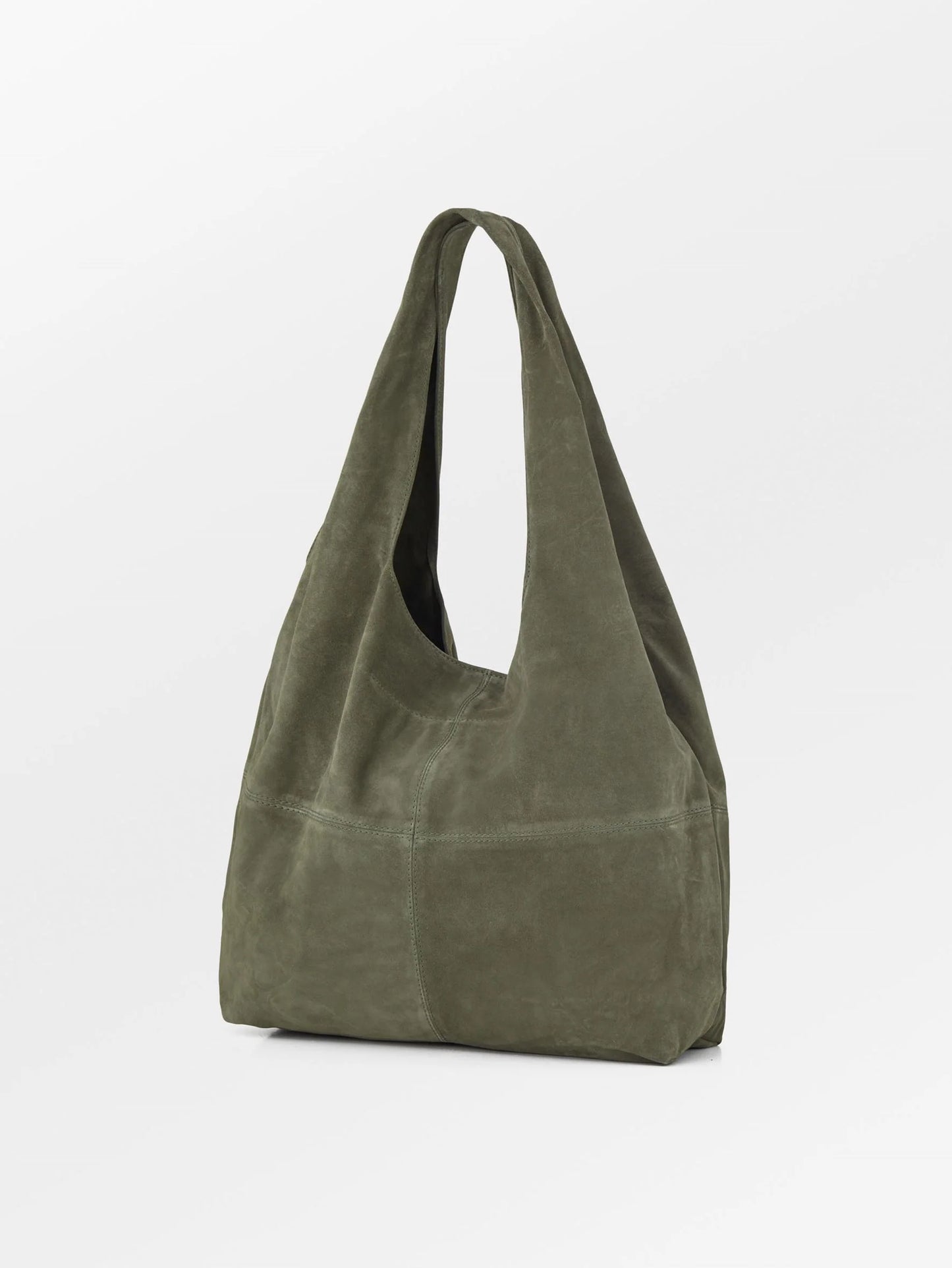 Suede Dalliea Shopper Bag Groen