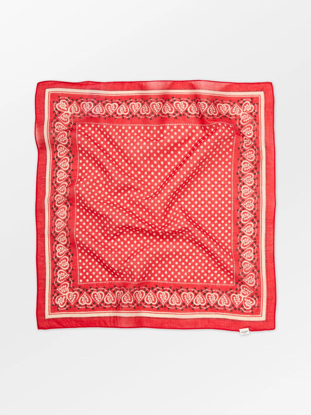 Hearty Cotta Scarf Red 